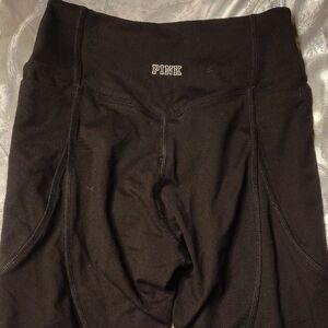 Victoria's Secret PINK Ultimate Black Leggings
